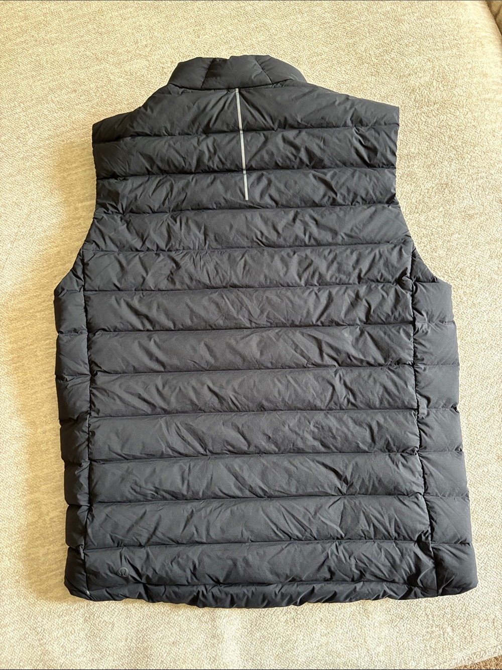lululemon athletica Men's Black Quilted Down Vest